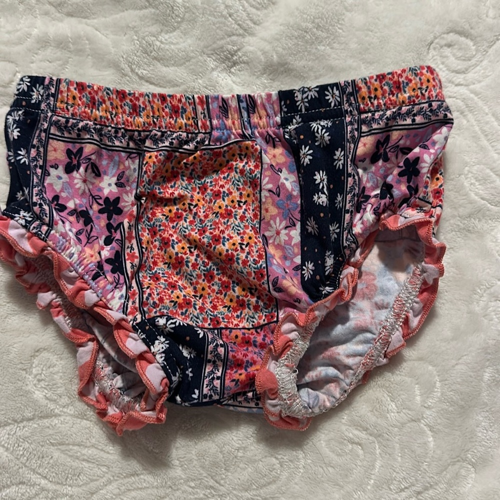 Matilda Jane Camp MJC New Best Friend Dress Diaper Cover Sz 12/18